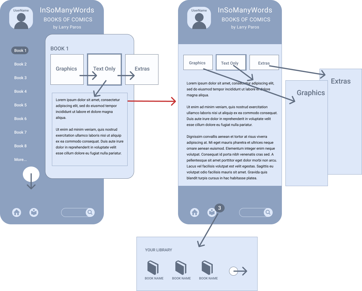 Book samples app mobile